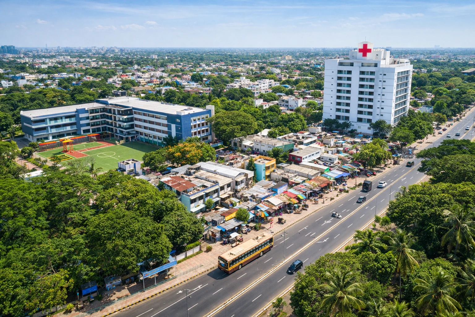 Amenities Near Plots Chennai